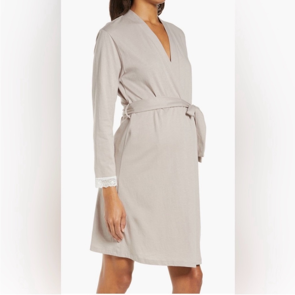 NWT Belabumbum Starlet Maternity / Nursing Robe, Size L/XL